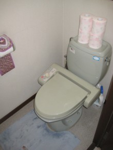 タンクレストイレで、エコロジー！